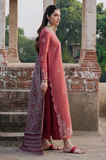 Dhanak Fabric - 3 Piece Unstitched Fully Embroidered Dress IZ-3070