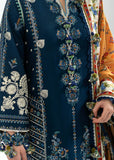Dhanak Fabric - 3 Piece Unstitched Fully Embroidered Dress HR-3215