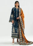 Dhanak Fabric - 3 Piece Unstitched Fully Embroidered Dress HR-3215