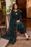 Dhanak Fabric - 3 Piece Unstitched Fully Embroidered Dress