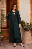 Dhanak Fabric - 3 Piece Unstitched Fully Embroidered Dress