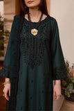 Dhanak Fabric - 3 Piece Unstitched Fully Embroidered Dress