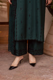 Dhanak Fabric - 3 Piece Unstitched Fully Embroidered Dress