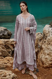 Dhanak Fabric - 3 Piece Unstitched Fully Embroidered Dress ZS-3165