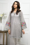 2 PC UNSTITCHED FULLY EMBROIDED CHICKN KARI LAWN SUIT BR-60