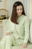 Lawn 3 Pc Fully Embroided Suit(Embroided Organza Dupatta) BR-335