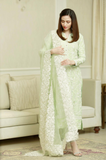 Lawn 3 Pc Fully Embroided Suit(Embroided Organza Dupatta) BR-335