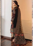 3 pc Fully Heavy Embroided Lawn suit with Embroided Organza Dupatta BQ-1355