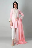 3 PC LAWN NECKLINE EMBROIDED SUIT WITH CHIFFON DUPATTA KD-540