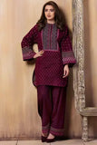 2 PC UNSTITCHED FULLY EMBROIDED LAWN SUIT