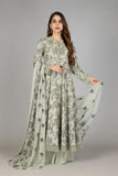 3 PC FULLY EMBROIDED LAWN SUIT WITH EMBROIDED BAMBER DUPATTA BR-1185