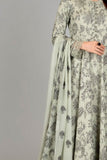 3 PC FULLY EMBROIDED LAWN SUIT WITH EMBROIDED BAMBER DUPATTA BR-1185
