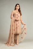 3 PC FULLY EMBROIDED LAWN SUIT WITH EMBROIDED BAMBER DUPATTA BR-1180