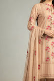3 PC FULLY EMBROIDED LAWN SUIT WITH EMBROIDED BAMBER DUPATTA BR-1180